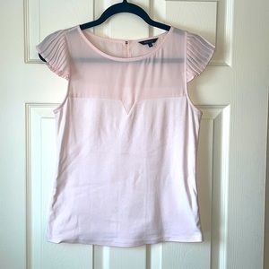 💕RW&CO women’s pink short sleeve top